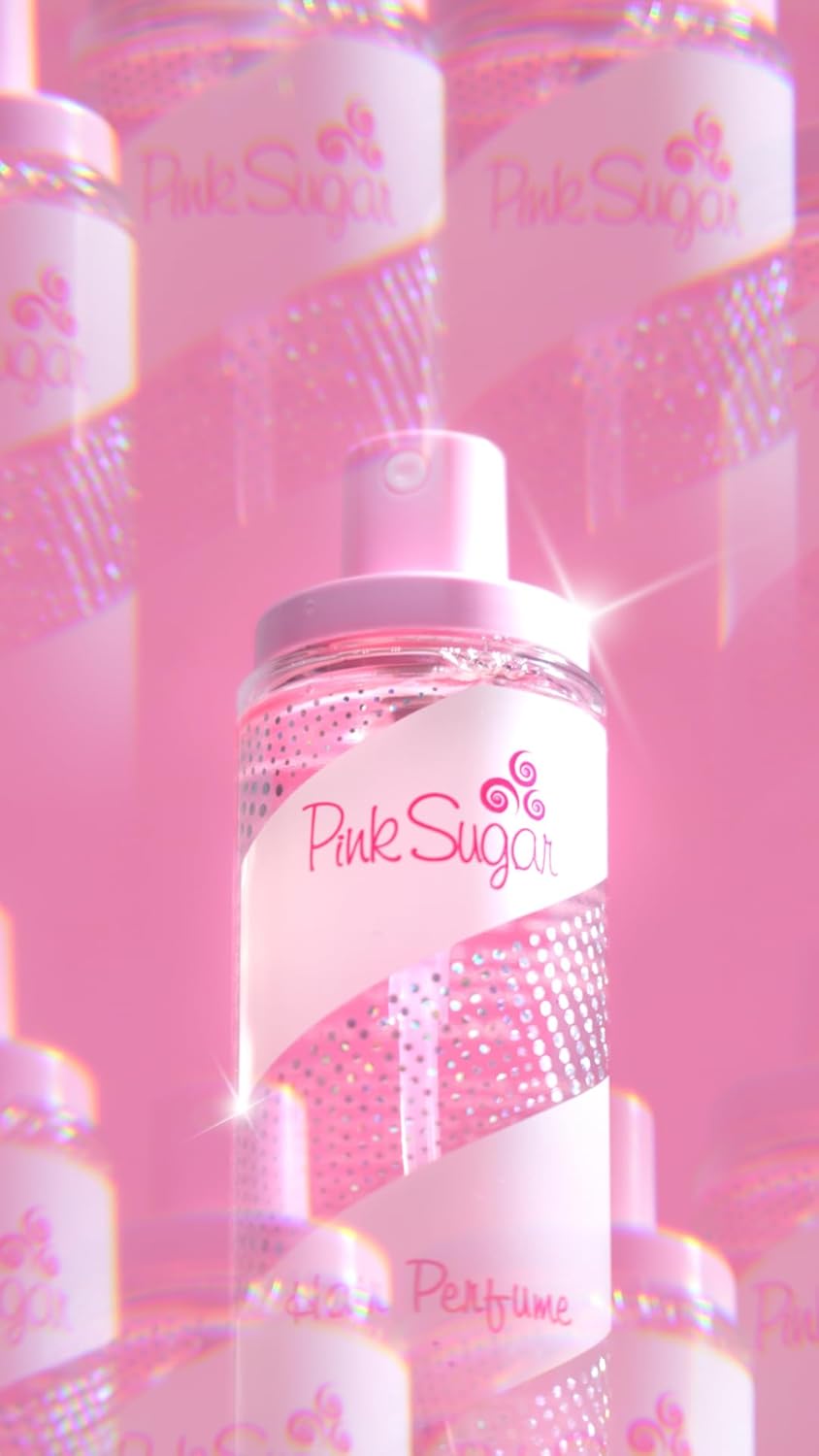 Pink Sugar Eau de Toilette for Women – Sweet Floral Fruity Perfume with Raspberry & Vanilla