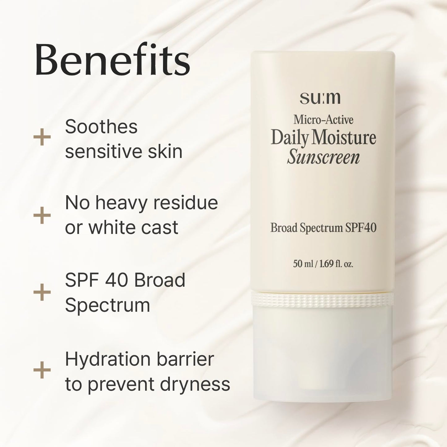 Cleanse & Shield Essentials - Pore Cleanser, 2-in-1 Korean Face Mask, Daily Moisture Sunscreen SPF 40 for UV Protection, Hydration, No White Cast. Biopeptide190, Niacinamide
