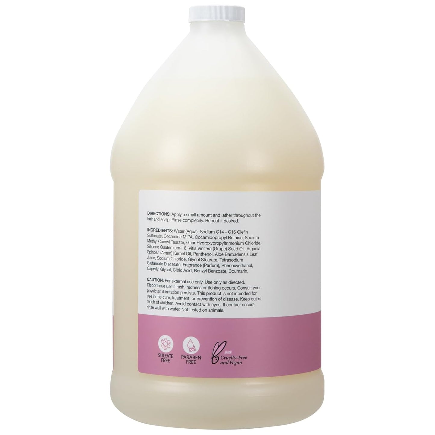 ChromaSafe Color-Safe Shampoo for Color-Treated Hair - 100% Vegan, 1 Gallon Refill