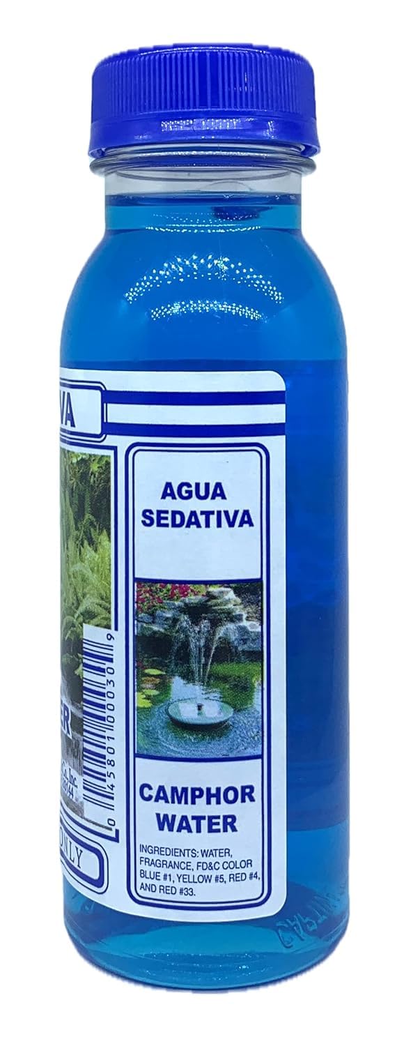Crusellas Agua Sedativa (Camphor Water) 8 Fl Oz