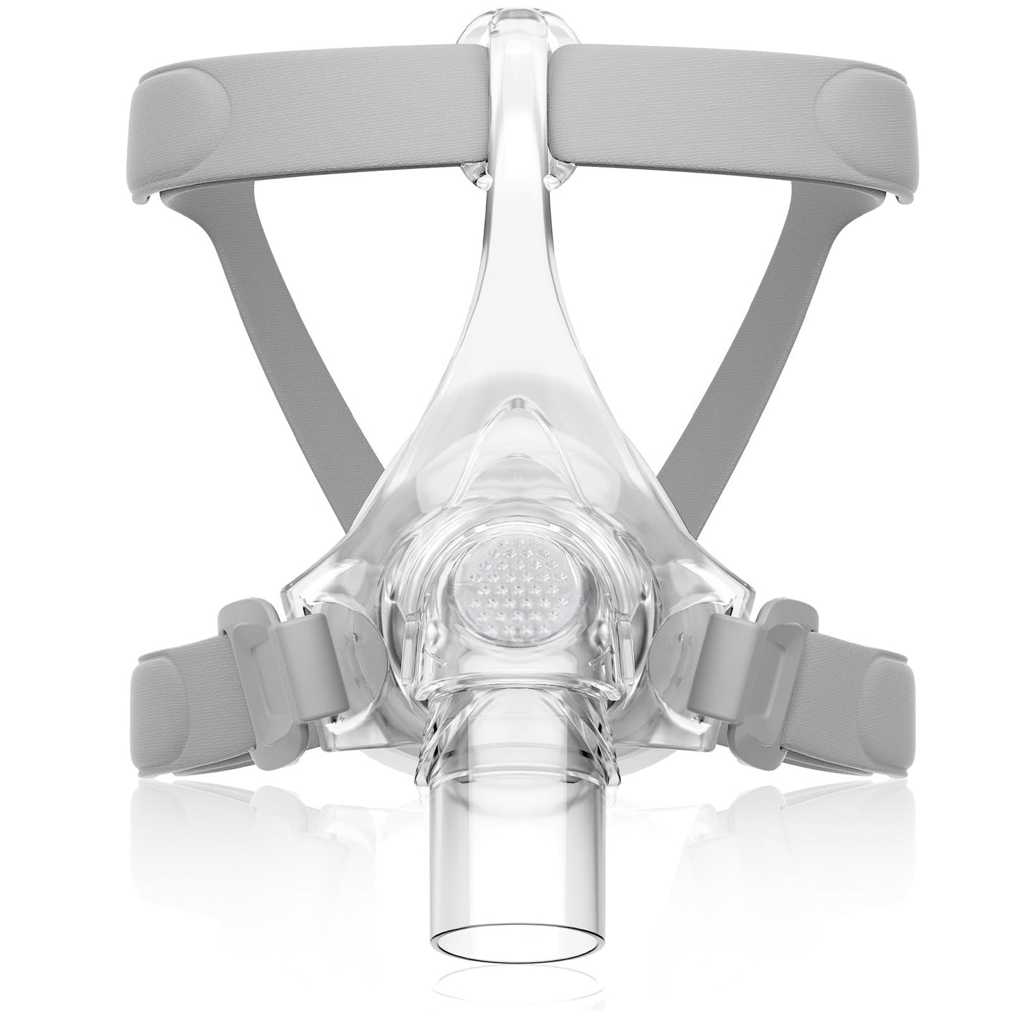 CPAP Nasal Mask,Comfort Nasal Pillow CPAP Masks, Replacement CPAP Nose Mask Headgear Set, FSA HSA Eligible, CPAP MASK with Headgear, Elbow and Cushion, Large