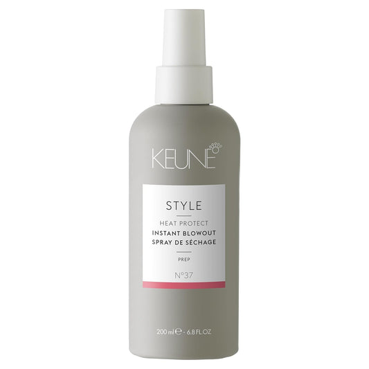 Keune Style Instant Blowout Spray, Heat Protectant & Blow-Dry Speed Enhancer for All Hair Types, 6.8 Fl Oz