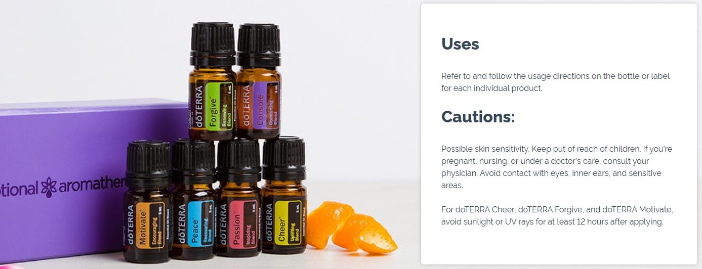 doTERRA - Emotional Aromatherapy System Kit - 6 in 1 Bundle