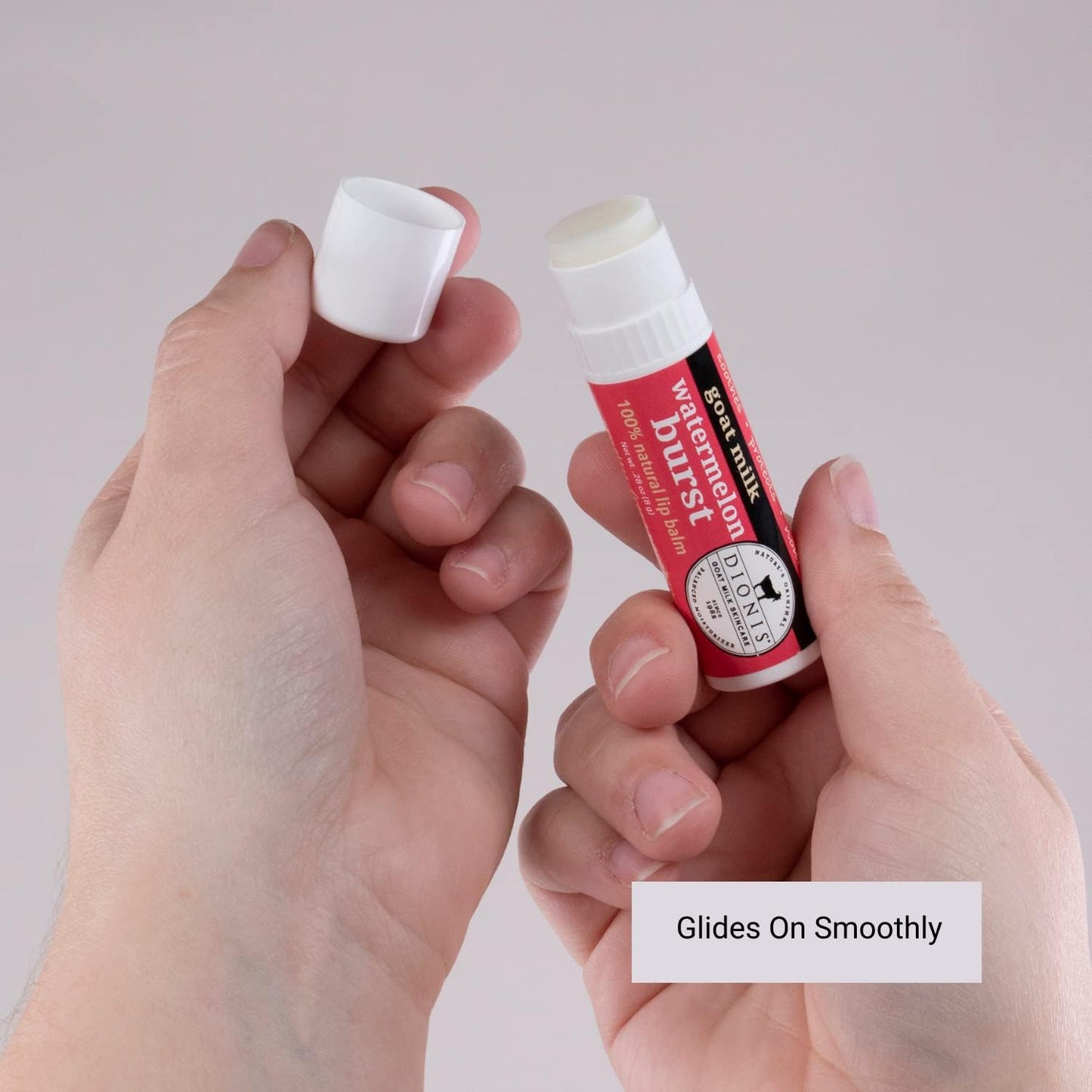 Dionis - Goat Milk Skincare Scented Lip Balm, Set of 6 (0.28 oz), Moisturize Dry and Chapped Lips, Cruelty-free and Paraben-free (Vanilla Bean)