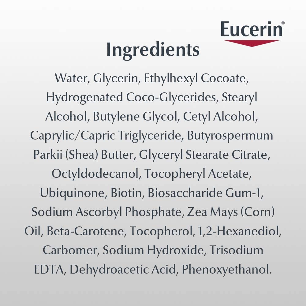 Eucerin Q10 Anti-Wrinkle Face Cream for Sensitive Skin - 1.70 oz (Pack of 2)