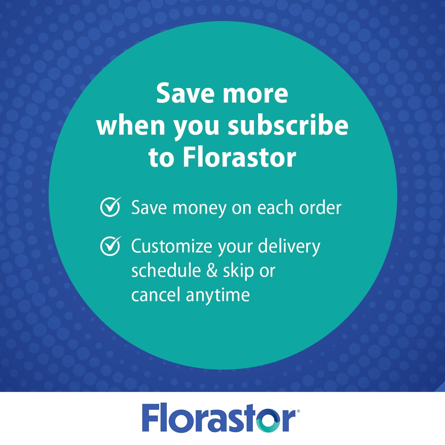 Florastor Advanced Pro+Pre Daily Probiotic and Prebiotic, 30 Capsules