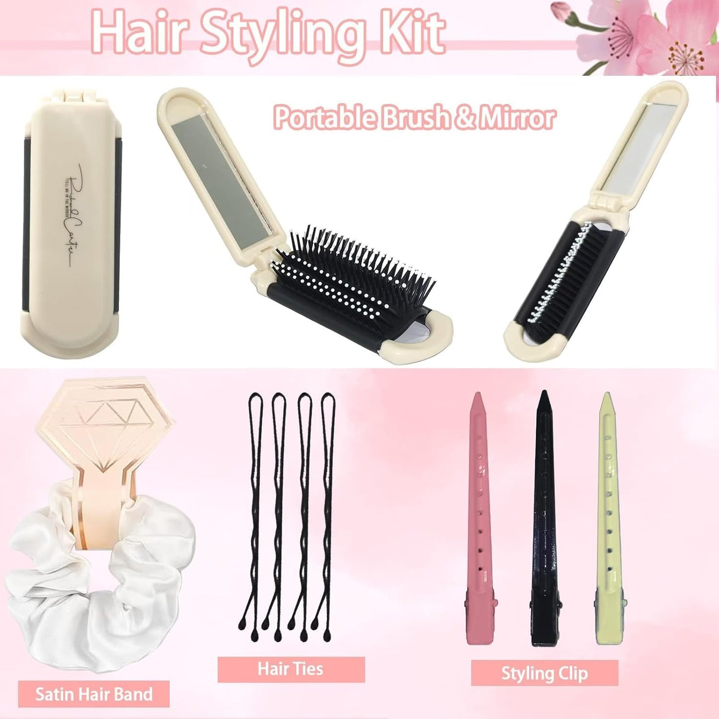 Wedding Day Emergency Kit for Bride, Bridal Emergency Kit for Wedding Day Items, Wedding Day Essential Supplies with Makeup Bag for Bride