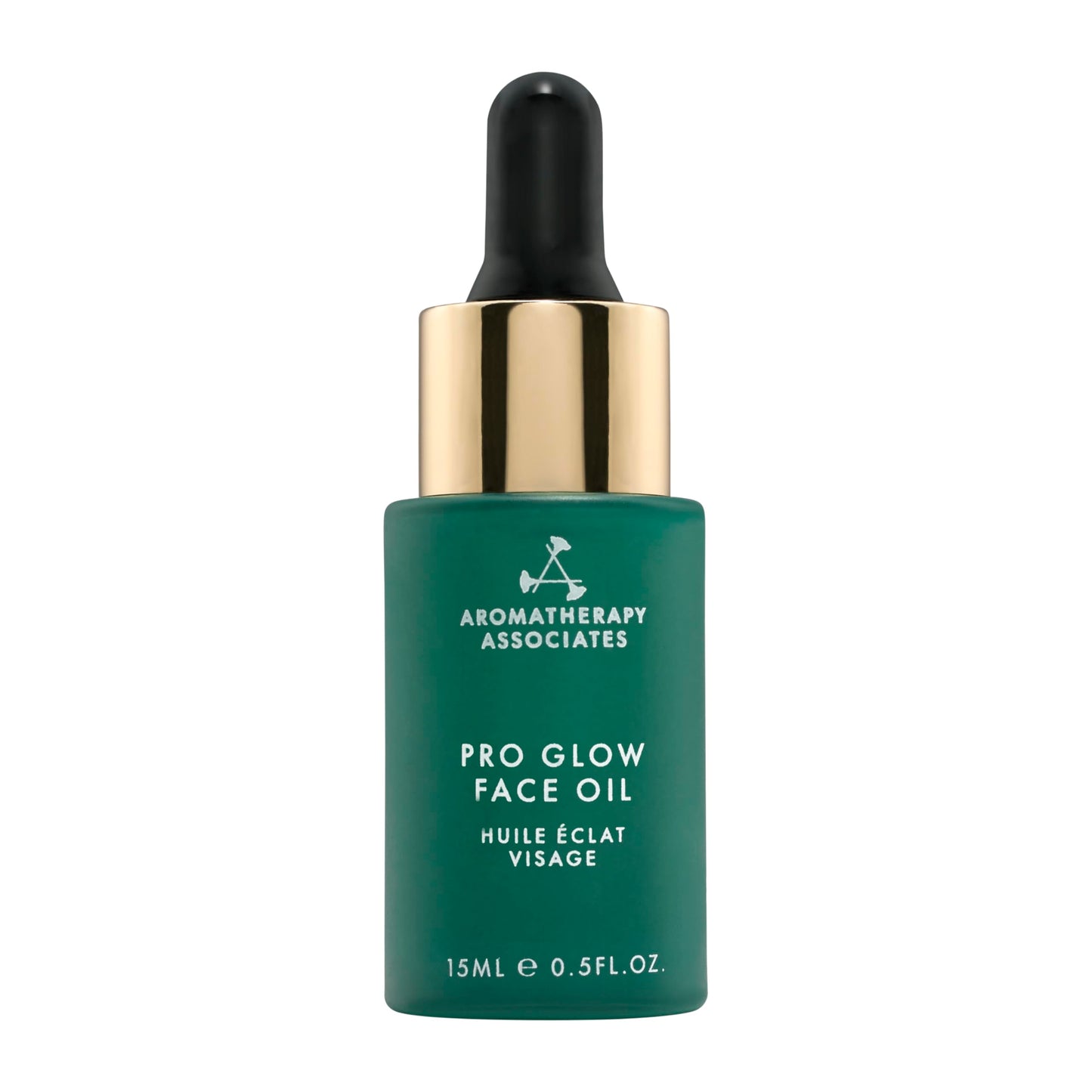 Aromatherapy Associates Pro Glow Face Oil with Rose, Geranium & Frankincense, Hydrating Facial Oil for Soft, Radiant-Looking Skin, Peach Kernel & Vitamin C Blend, 0.5 fl oz