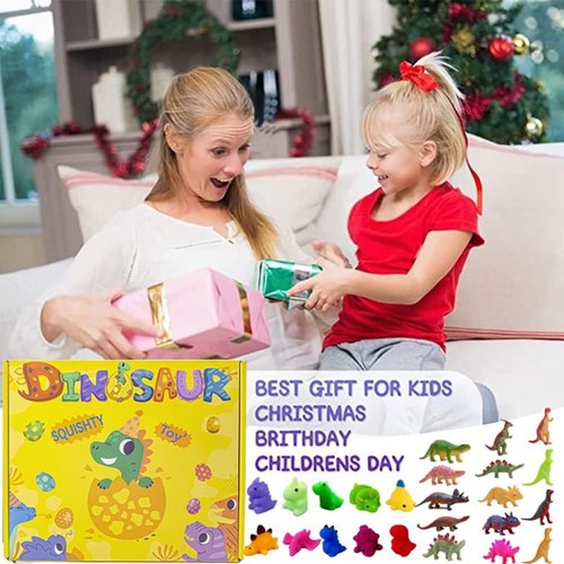 Kids Dinosaur Egg Bath Bomb - Easter Kids Bath Bomb with 25 Surprises Inside - Dinosaur Gifts for 3 4 5 6 7 and 8 Year Old Boys and Girls Kids Gifts - Perfect for Birthdays
