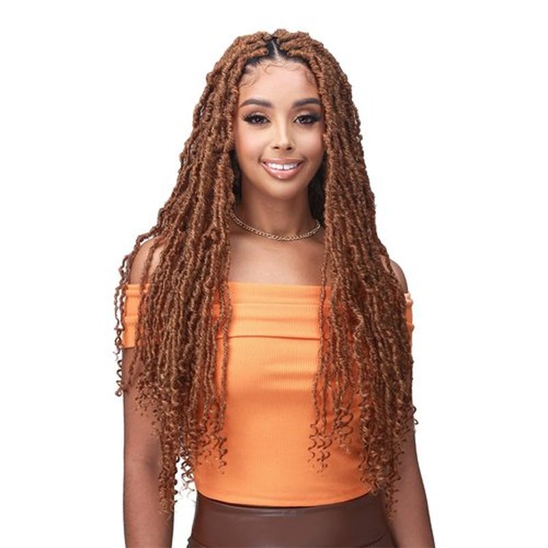 BOBBI BOSS Crochet Braids Nu Locs 2X Split Boho 24" (3-Pack, 613)