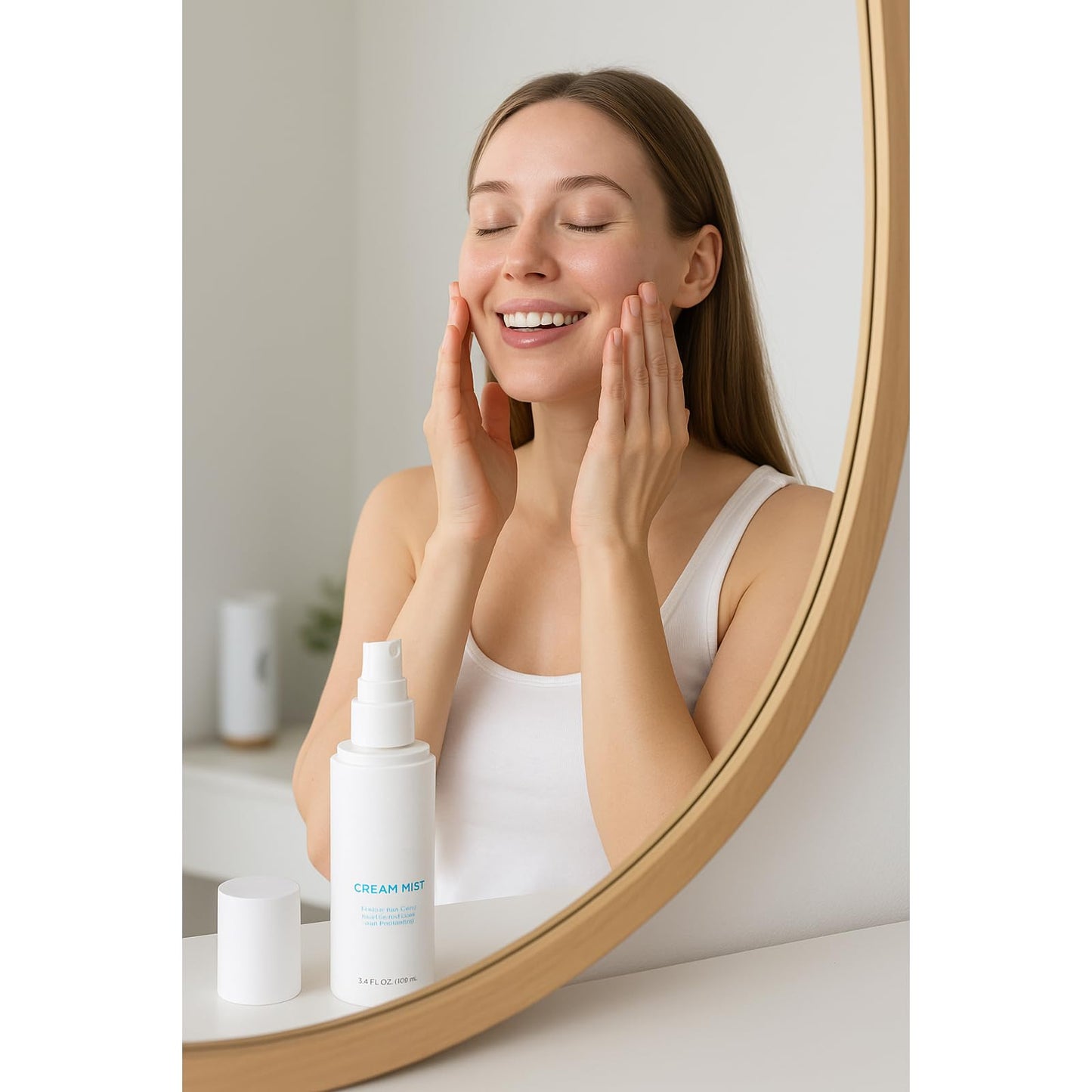 Hydrating face mist, Light-weight Face Moisturizer, refreshing face spray mist - 애터미 Cream Mist 3.4 fl.oz. (100ml)