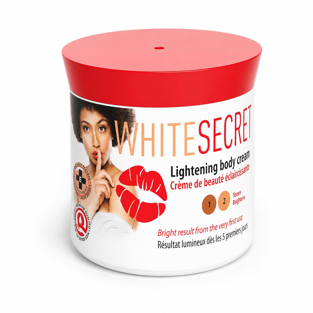 White Secret Body Cream – 320ml – Nourishing Daily Moisturizer for Smooth and Hydrated Skin – With Vitamin E and Natural Extracts – Unisex Body Care - (Pack of 1)