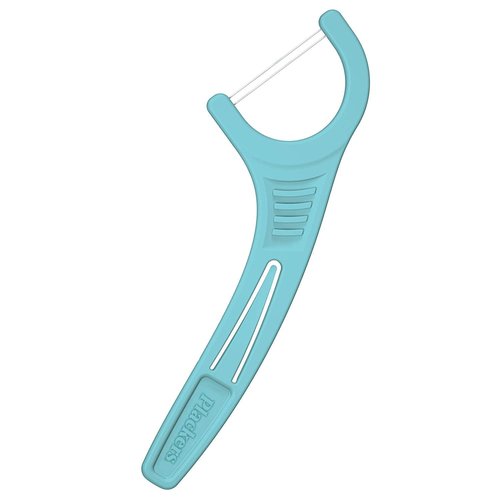 Plackers Twin-Line Dental Floss Picks, 75 Count (Pack of 4) & Micro Mint Dental Floss Picks with Travel Case, 12 Count (Color May Vary)