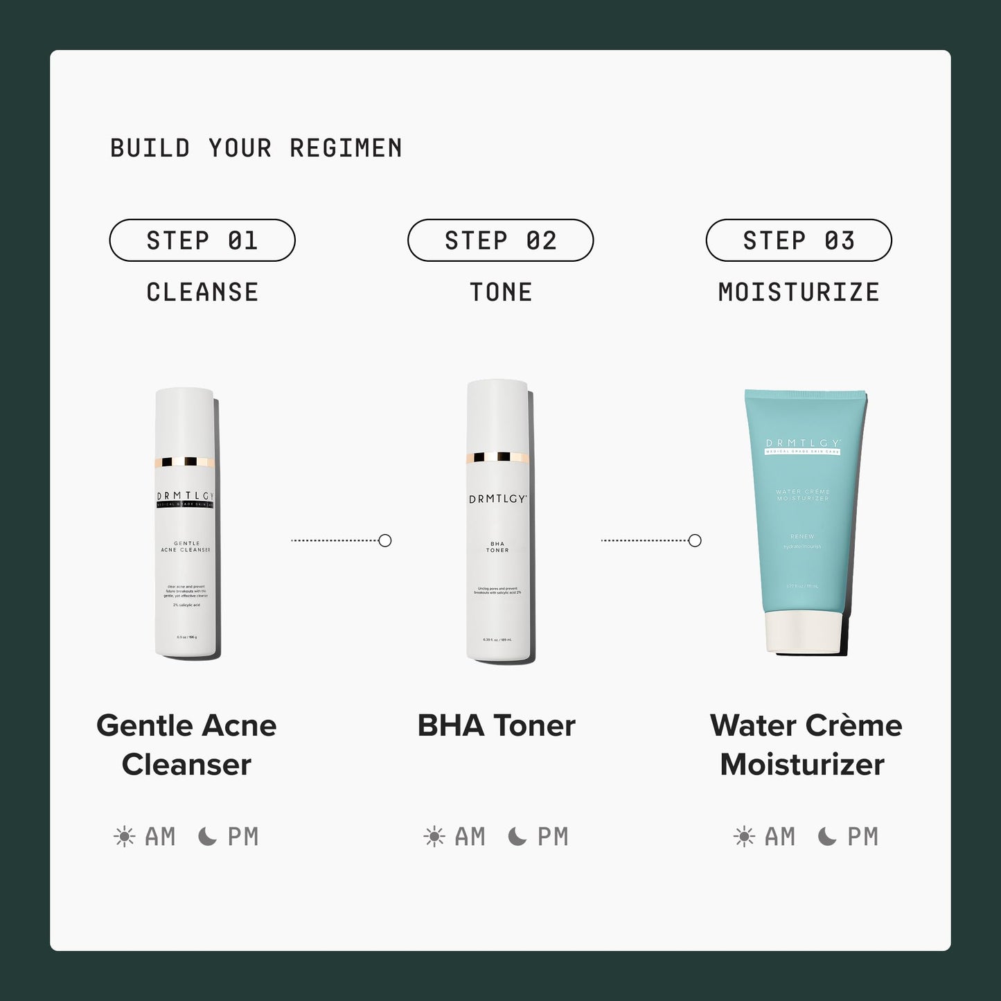 DRMTLGY BHA Clarifying Toner for Face – with 2% Salicylic Acid – Face Toner & Acne Treatment – Pore Reducing Skincare for Oily & Acne-Prone Skin (6.39 oz/189 ml)