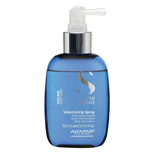 Alfaparf Milano Semi di Lino Leave In Volume Spray - Anti Frizz Leave In Hair Treatment for Added Volume, Body & Shine - Sulfate Free Thickening Spray for Fine Hair (4.23 fl oz)