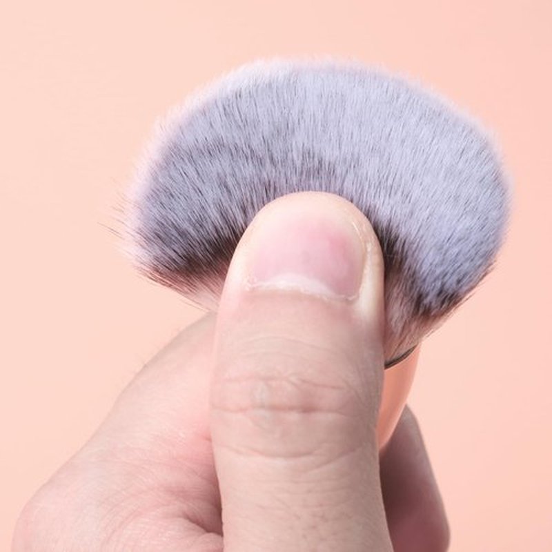 KINGMAS Foundation Makeup Brush, Double-Ended Makeup Brushes Angled/Tapered Top for Blending Liquid Powder, Concealer Cream Cosmetics, Blush brush