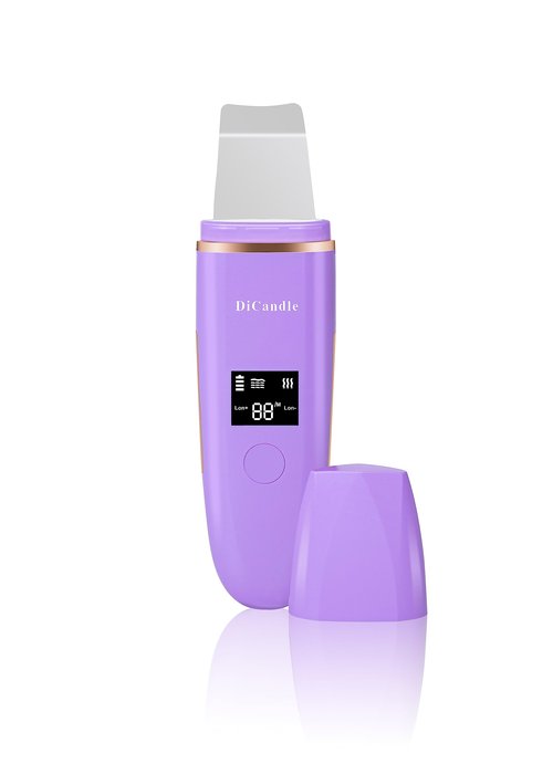 Skin Scrubber Facial Scrubber Blackhead Remover Cleaner Skin Spatula Skin Scraper (Purple)