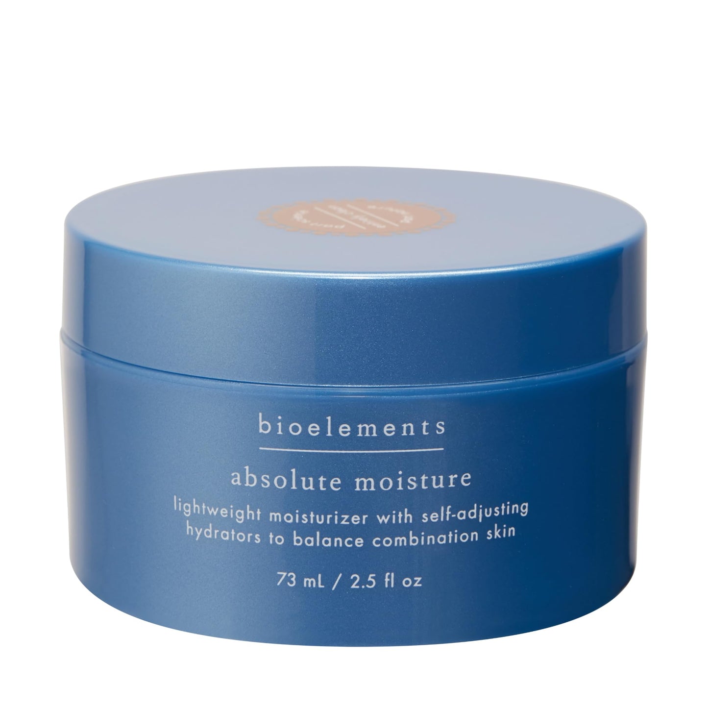 Bioelements Absolute Moisture - 2.5 fl oz - Lightweight Facial Moisturizer for Combination Skin - Smooth, Soft & Shine Free - Vegan, Gluten Free - Never Tested on Animals