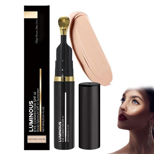 Luminous Eye Corrector Spf 41 - Under Eye Concealers For Dark Circles, Drtmology Luminous Eye Corrector, Anti-Aging Tinted Eye Cream (Natural)