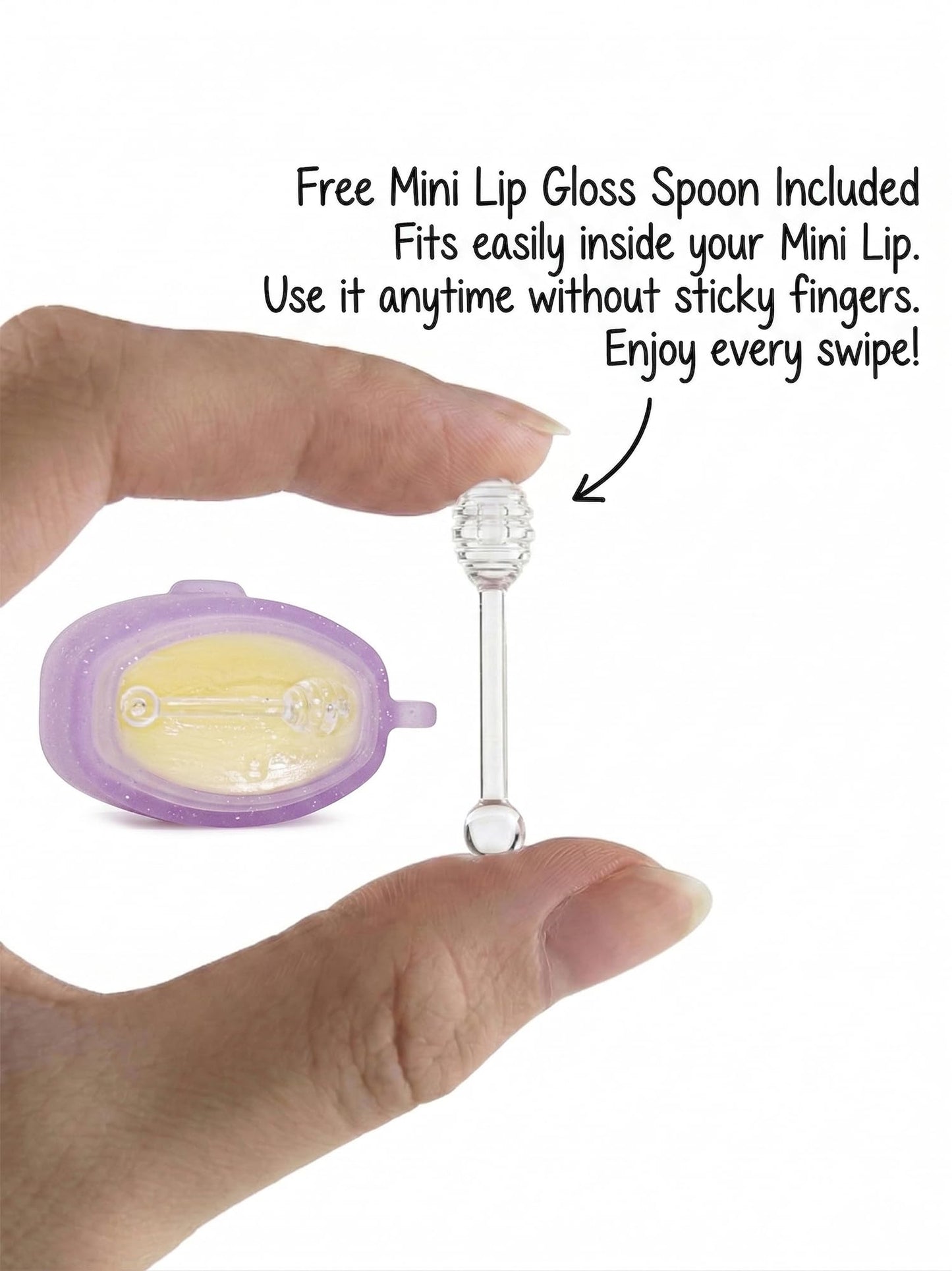 Cute Cat Silicone Case for Vaseline Lip Therapy Mini 0.25oz, Portable Keychain for Backpack & Car Keys, Easy-Grip Anti-Loss Sleeve, Stocking Stuffer & Party Favor Gift (Case Only) (Cat, Purple)