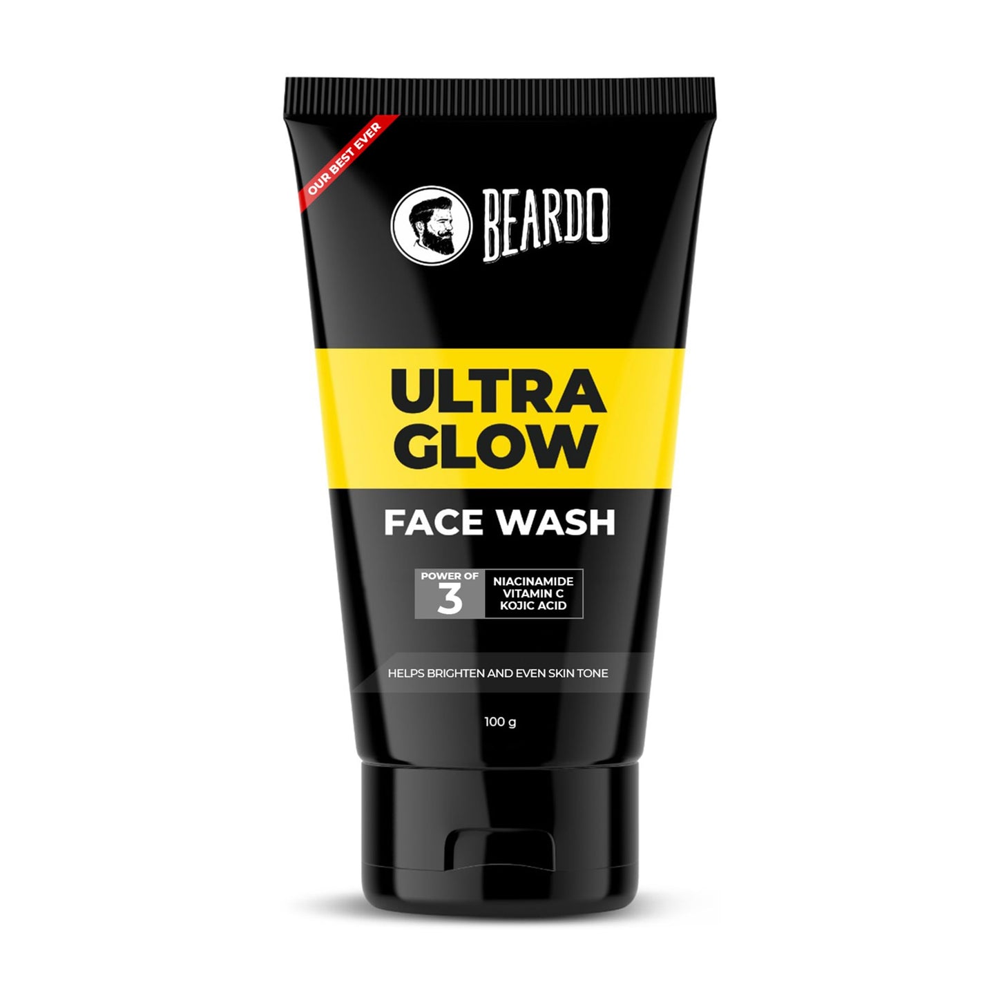 Beardo Ultraglow Facewash For Men, 100 ml | Made in India