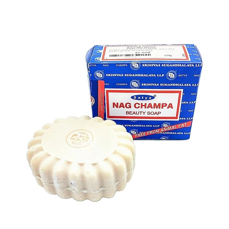 Nag Champa Natural Soap - Large 150g Bar | Aromatic & Soothing Cleanser