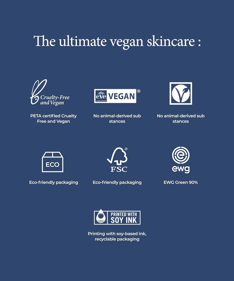 Deep Antarctic Serum - Lifting & Plumping Korean Skincare with Antarcticine™ | Vegan & Cruelty-Free - 1.01 fl. oz.