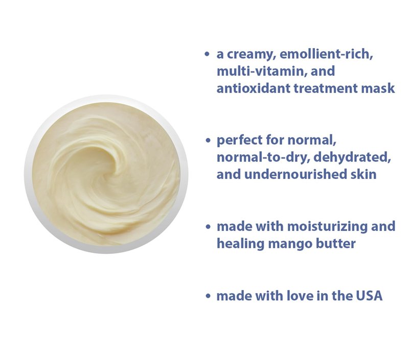 Raya Skin Recovery Masque - Calming Multi-Vitamin Facial Treatment Mask | Nourishes & Brightens Dry Skin (600ml)