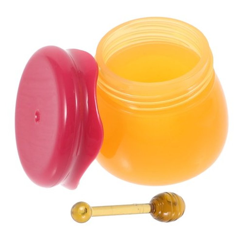 Mikinona Empty Lip Mask Bottles Sample Containers Lip Balm Cosmetic Jar Lip Gloss Container Refillable Cosmetic Container Small Jars with Lids Buttercream Makeup Container Sub Jar Abs Red