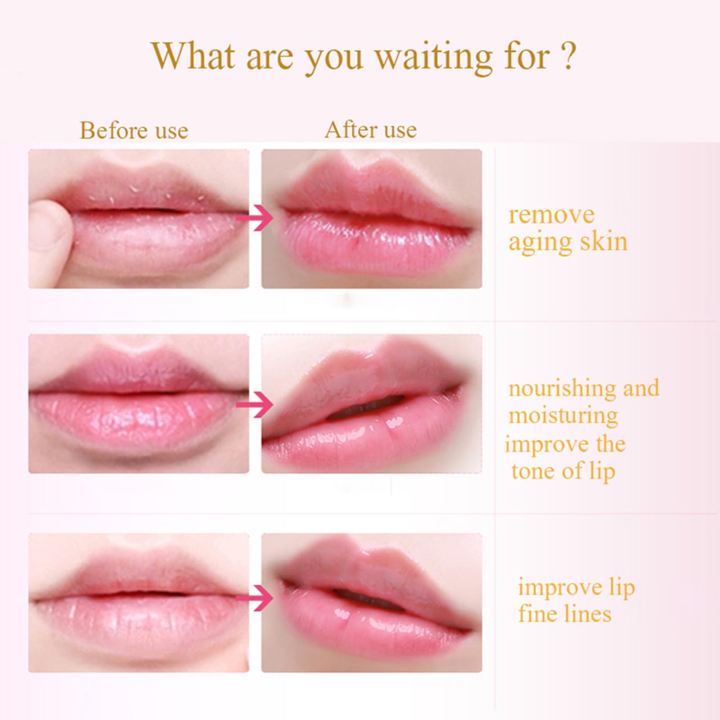 Felico 30PCS Lip Mask Patches,Collagen Crystal Pink Care Gel Pads for Moisturizing,Reduced Chapped,Smoothing,Fine Lines,Remove Dead Skin Moisture Essence Make Your Dry Lips Attractive Sexy Strawberry
