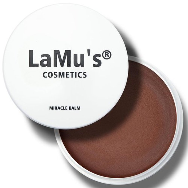 Lamu's Cosmetics Moisturizing Miracle Balm, Multi Glow Balm,Face Balm, Face Blush Cream Blush for Cheeks,Radiant Finish, Hydrating,Natural Glow,Shimmer Balm 50g/ 1.75 Oz (BRONZE)