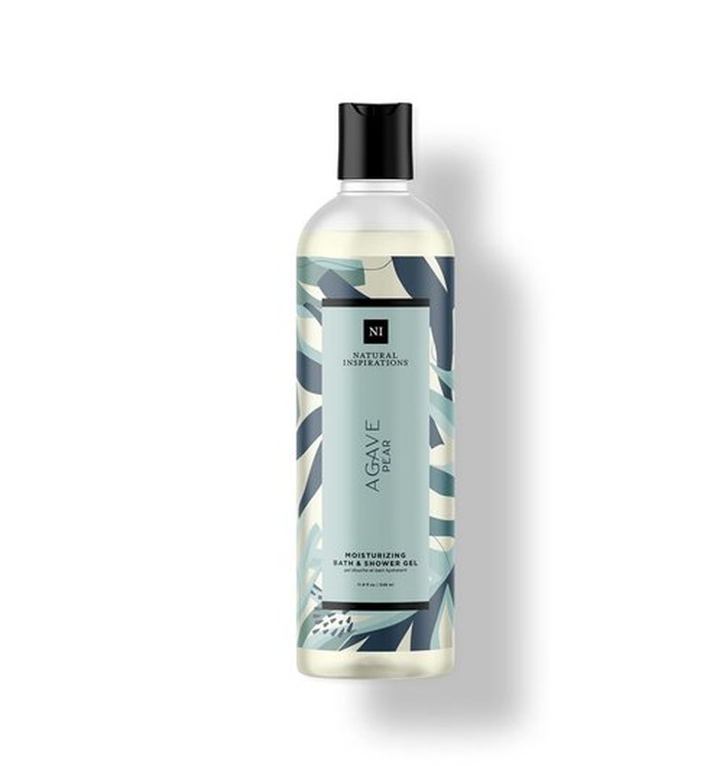 Natural Inspirations Agave Pear Moisturizing Bath & Shower Gel 12.5oz