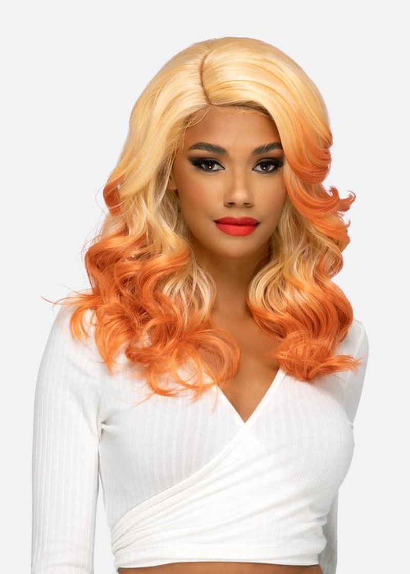 Vivica A. Fox CHORLEY, SYNTHETIC HAIR, Natural Baby Lace Wig, Color 1B, Off Black