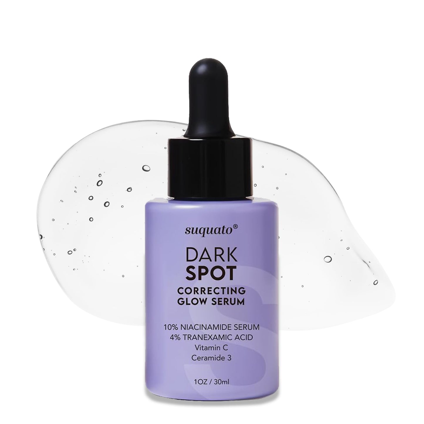 suquato Dark Spot Remover Serum – For Face Hyperpigmentation & Melasma Care – Dark Spot Correcting Glow with Tranexamic Acid + Niacinamide + Vitamin C (30ml)