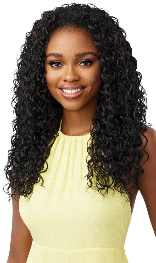 Outre Converti Cap Synthetic Wig - SUGAR & SPICE (1B Off Black)
