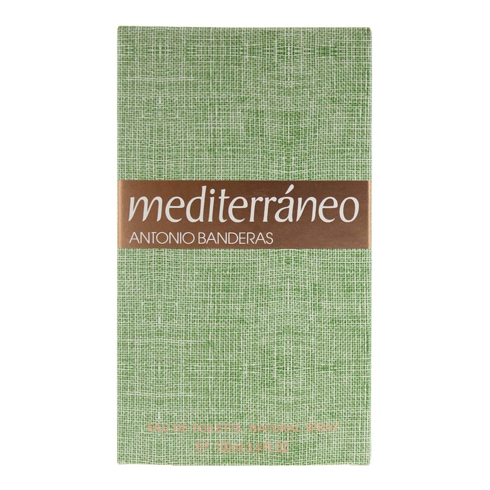 Mediteraneo by Antonio Banderas Eau de Toilette Spray for Men - 3.4 oz