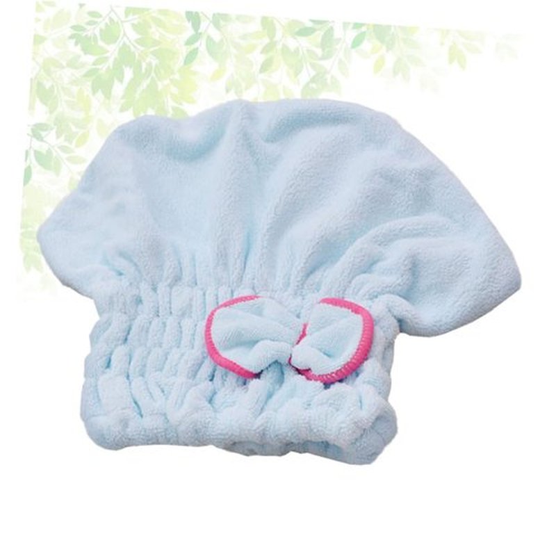 FOYTOKI Elastic Shower Kid Bath Towels Elastic Hair Bands Towel Hair Towel Body Towels for Shower Bath Towel Hair Towel Hair Stuff Absorbent Washcloths Fast Drying Cap