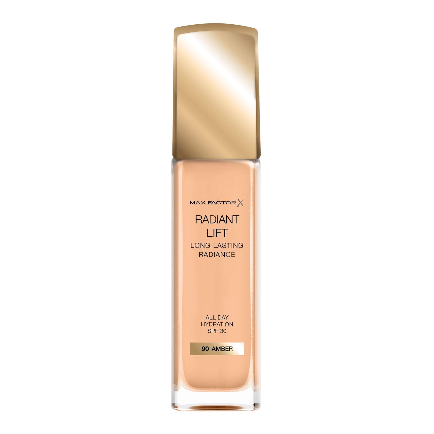 Max Factor Radiant Lift Long Lasting Radiance Foundation Spf 30#90 Amber, 1 Ounce
