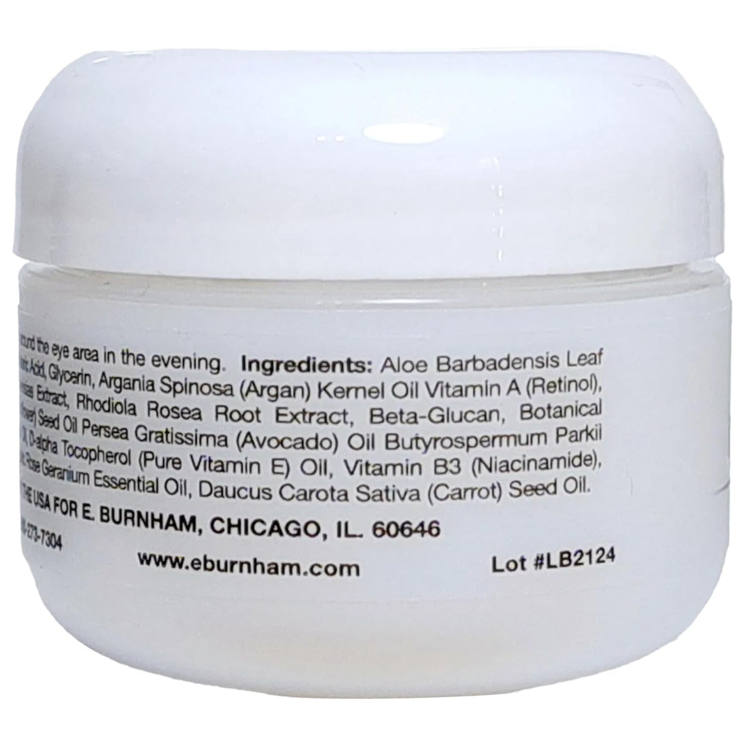 E. Burnham Retinol Ultra Rich Eye Créme 1 Oz. – Hydrating & Firming Eye Cream for Smoother, Brighter-Looking Under Eyes – Gently Softens the Look of Fine Lines