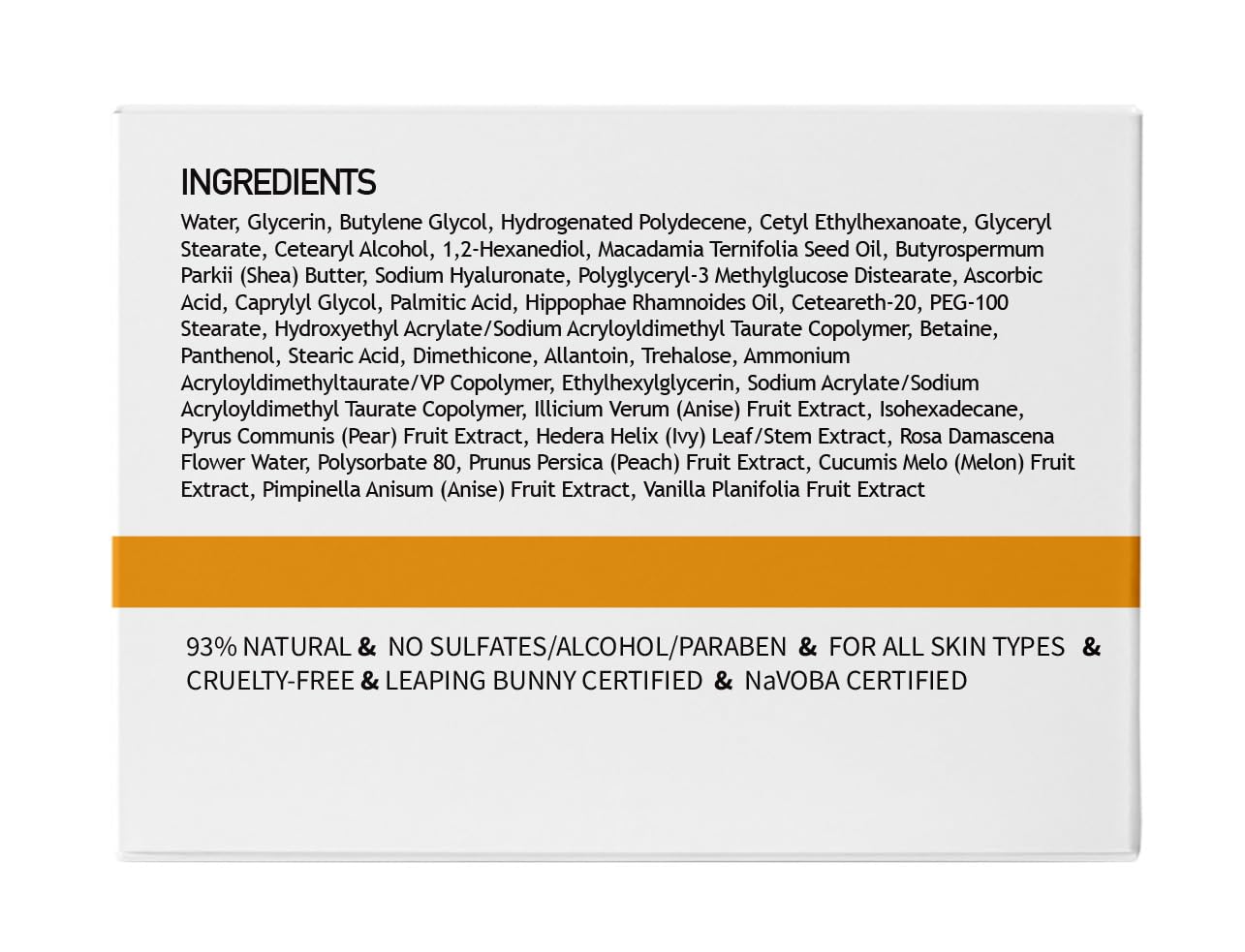 CLARA'S NEW YORK | Brightening Vitamin C Moisturizer Face Cream | with Hyaluronic Acid | Acne Scars Dark Spots Reduce Fine Lines, Healthy Glowing Skin | Non-sticky, Fast-absorbing | 50ml MADE IN USA