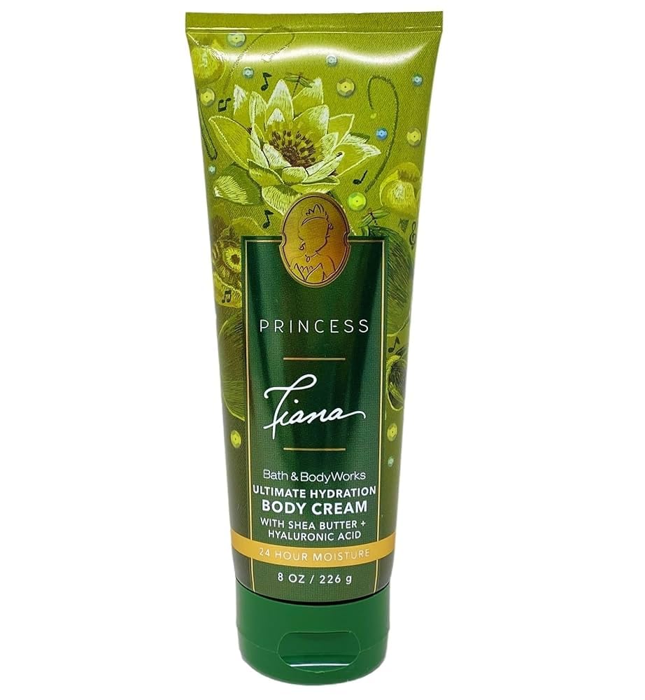 Bath & Body Works Tiana Ultimate Hydration Body Cream Gift Set For Women, 8 Fl Oz (Tiana)