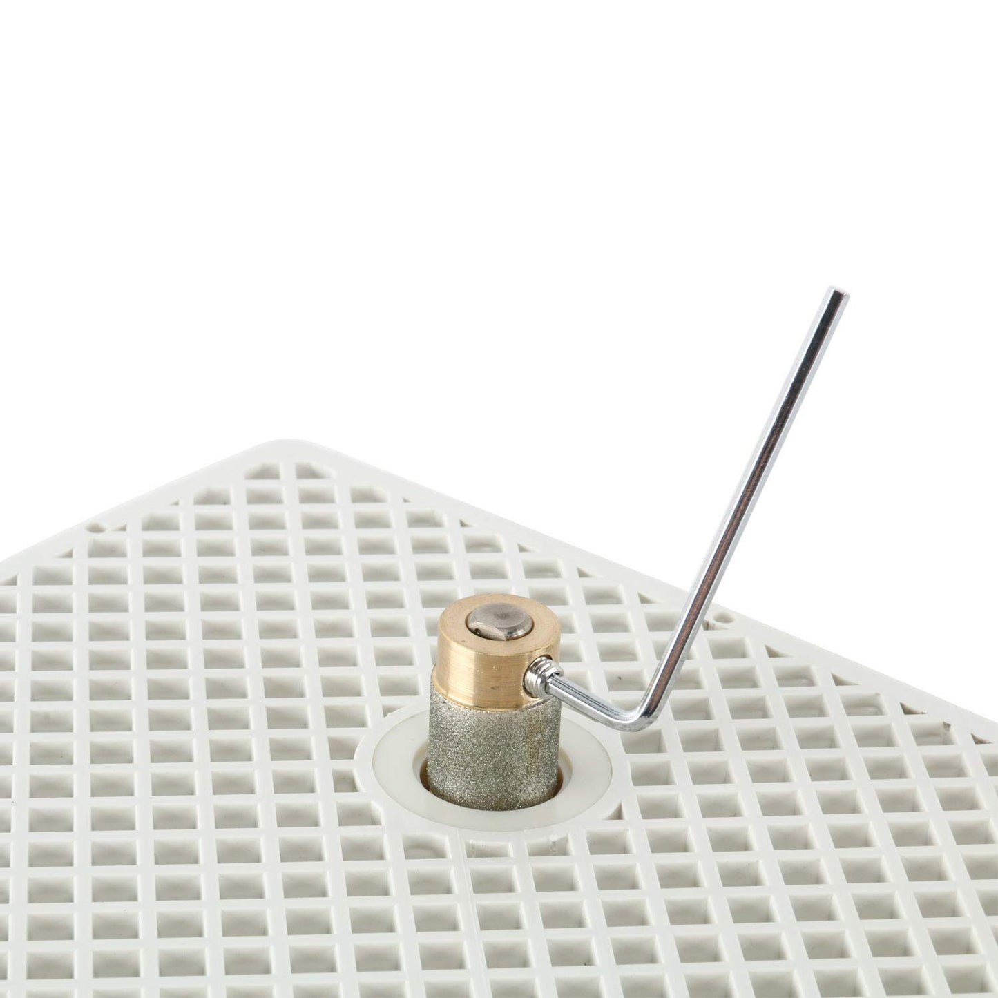 YaeTek Power Stained Grinder,Industrial Mini Portable Stained Glass Grinder Machine Diamond Glass Art Grinding Tool with Diamond Bit (110V, 0.1A 65W)