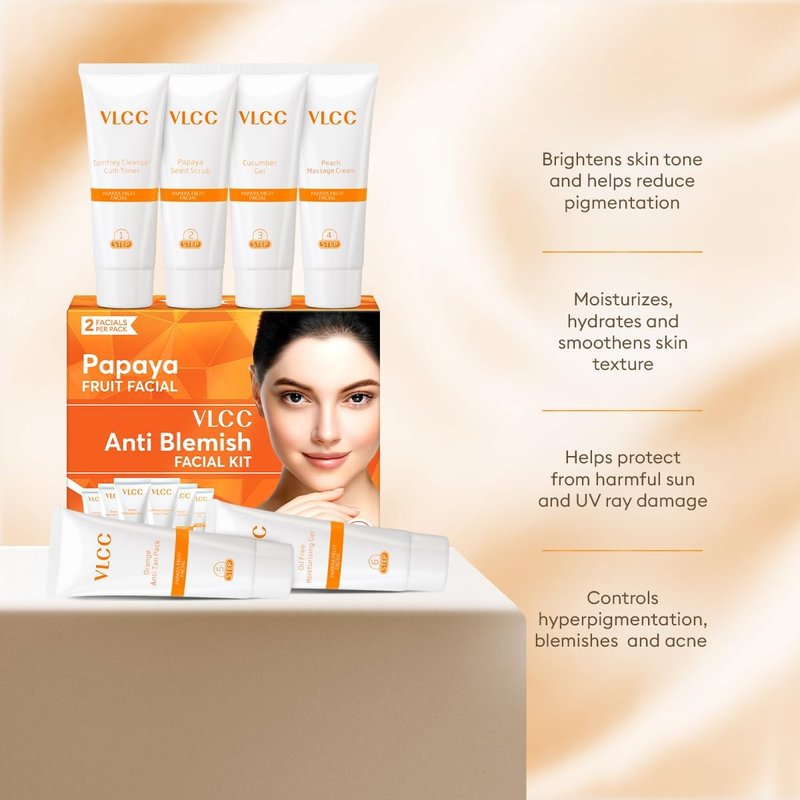 Papaya Fruit Facial Kit - Nourishing Skincare Treatment | 60g for Radiant Skin
