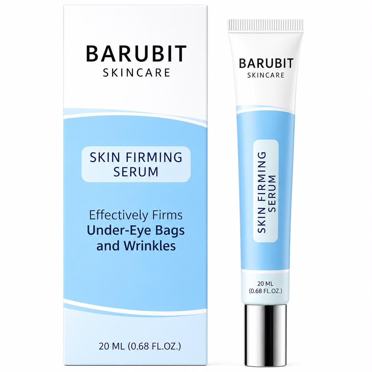 Barubit Rapid Reduction Eye Serum – Instant Eye Tightener for Under Eye Bags, Dark Circles & Fine Lines | Firming Under Eye Tightening Serum for Women & Men, Lasts 10–12 Hrs, 20ml