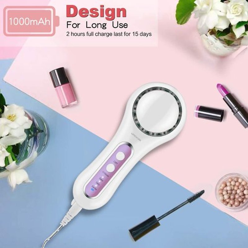 UMICKOO Face Scrubber Exfoliator,Facial Cleansing Brush Rechargeable IPX7 Waterproof with 5 Brush Heads,Electric Face Spin Brush for Exfoliating, Massaging and Deep Cleansing