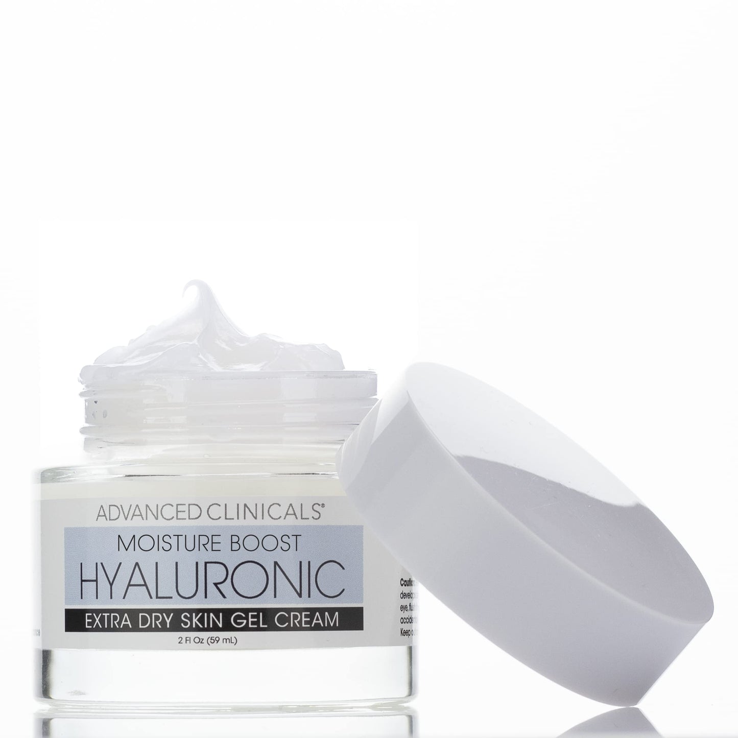 Advanced Clinicals Hyaluronic Acid Instant Hydrating Body Cream + Hyaluronic Acid Hydrating Face Cream Set