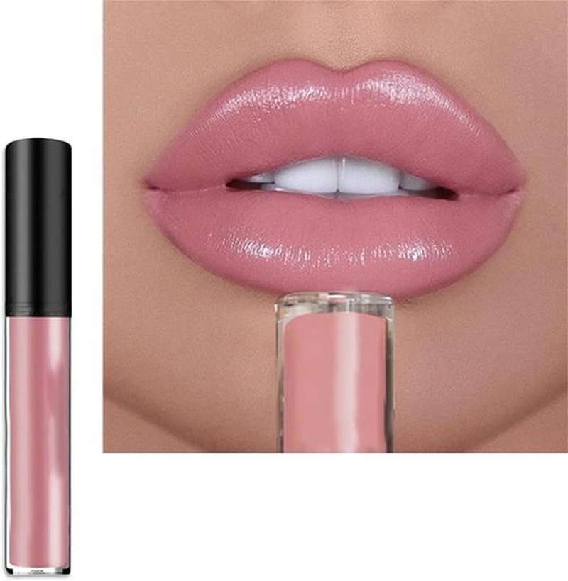 12 Color Cream Lip Gloss, 2025 New Long-Lasting Moisturizing Velvet Lip Lipstick, Waterproof,Non-Stick to Cup, Hydrating Lip Tint Natural Jelly Lipstick (04#, 1)