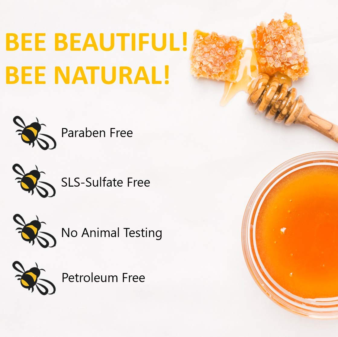 Bee by the Sea Nourishing Natural Sea Buckthorn and Honey Body Cream for Dry Skin Repair (2.5 oz, 1 Pack)