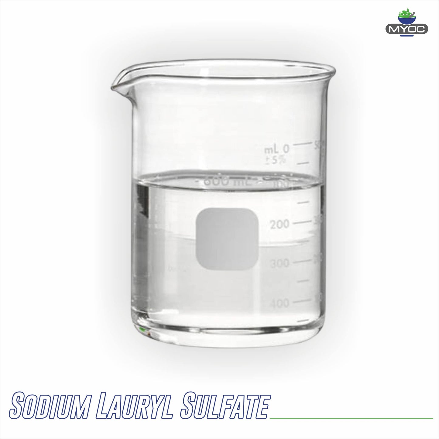 MYOC Sodium Lauryl Sulfate (240 ml / 8.11 fl oz) - Cosmetic Grade for DIY Shampoo Body Wash Cleanser & Soap Formulations