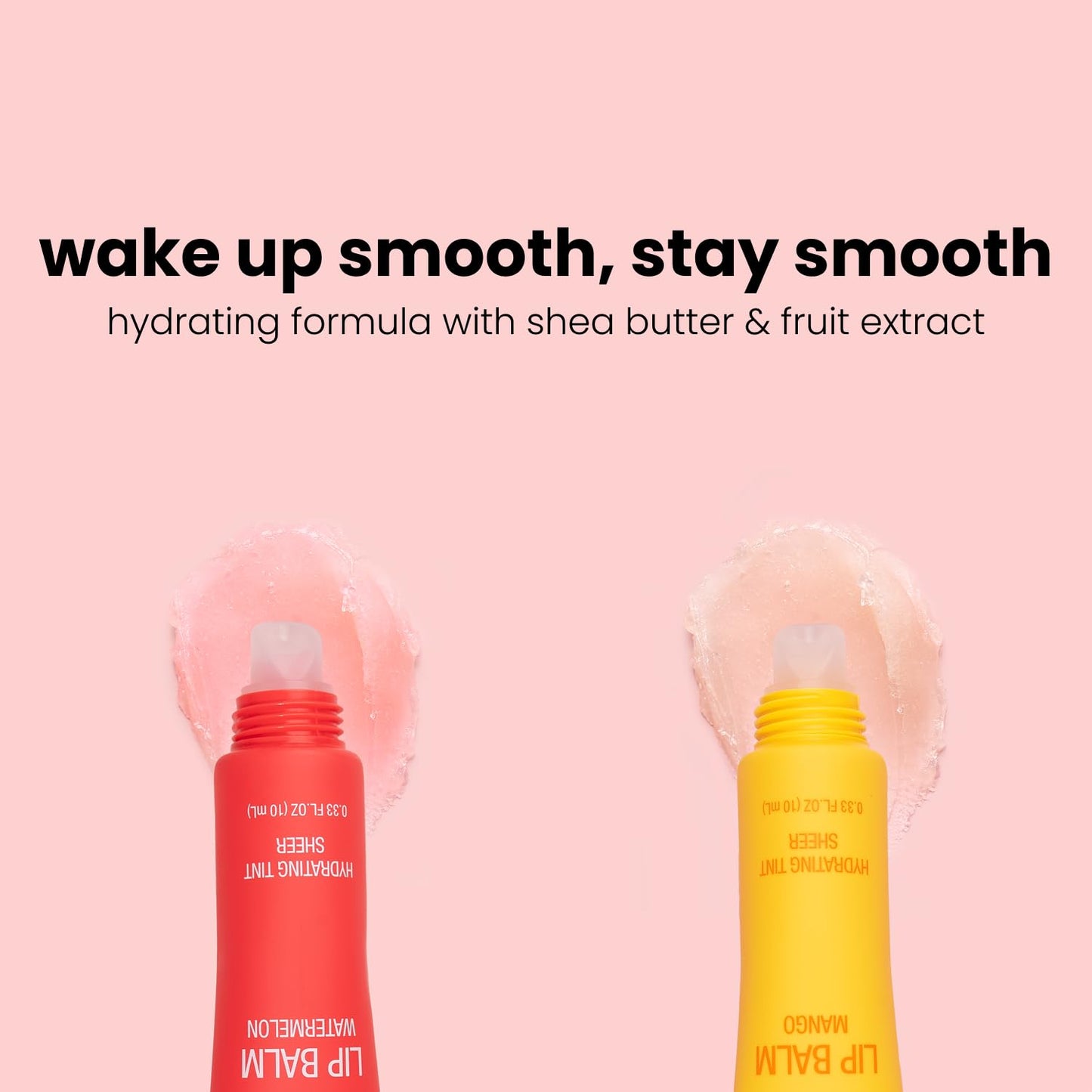 Epielle Lip Balm Duo Watermelon & Mango, Hydrating Tint Sheer, Shea butter & Fruit Extract, Kbeauty, Stocking Stuffers